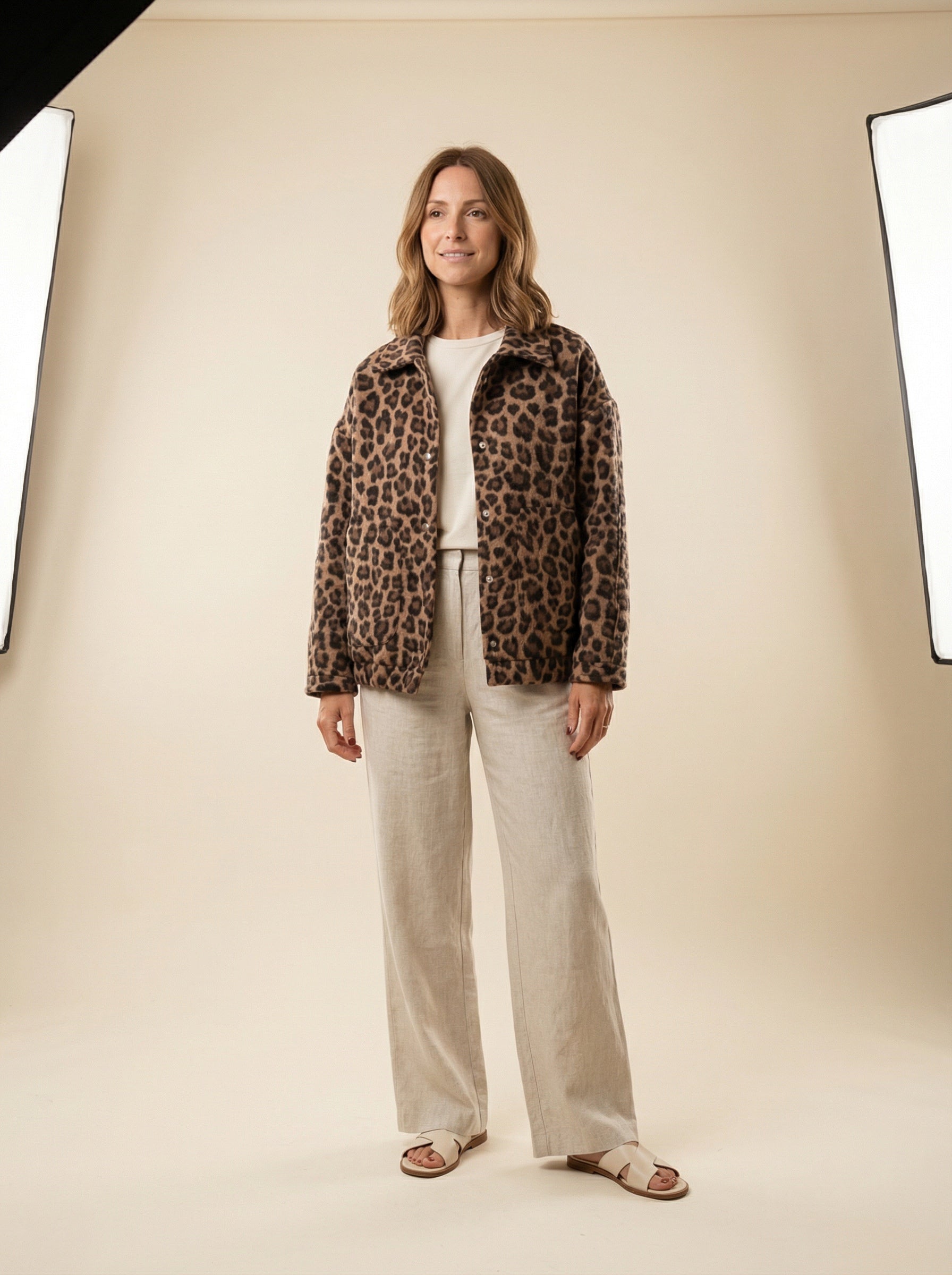 Daniela Leopard Jacket