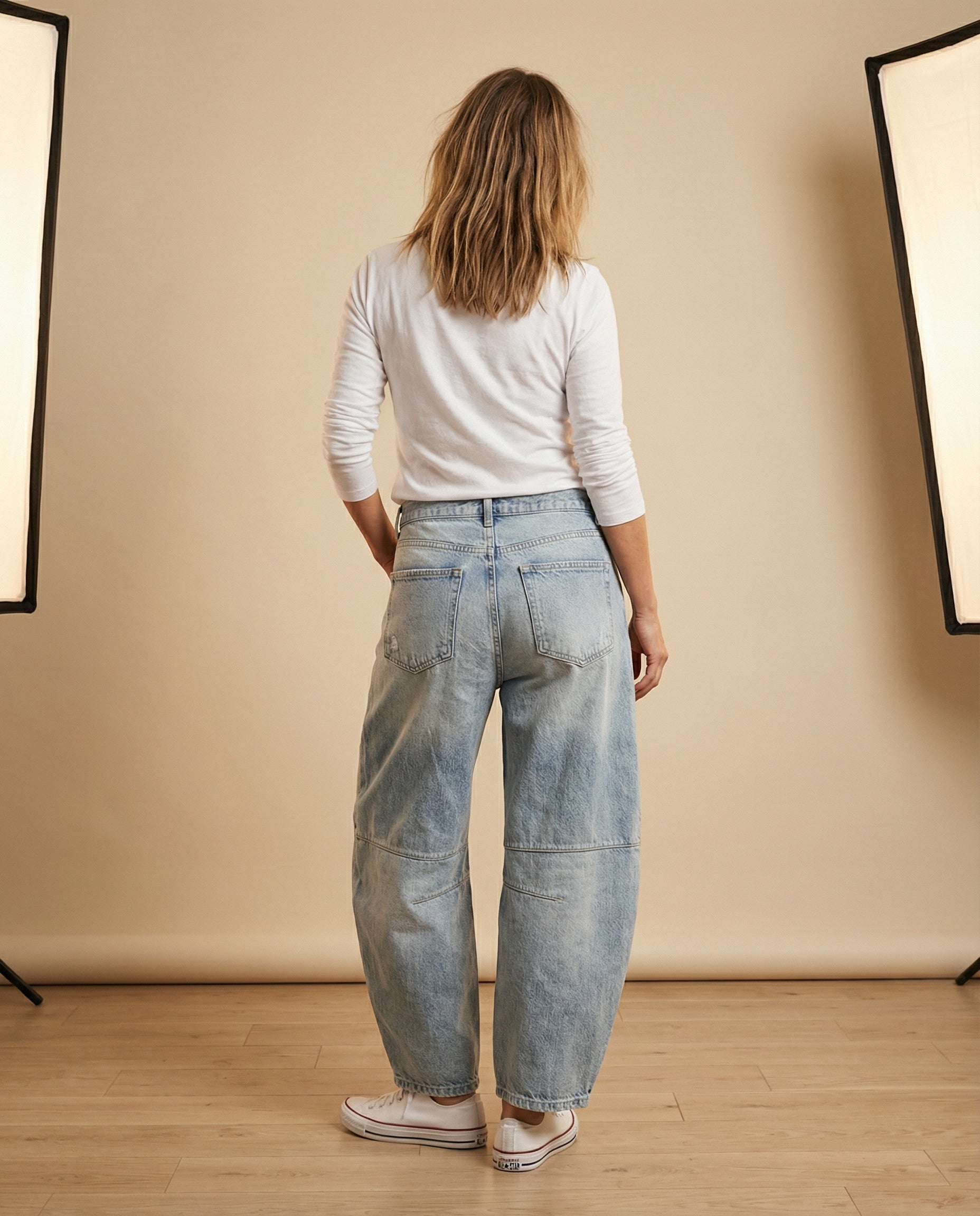 Arden Everyday Denim Barrel Jeans