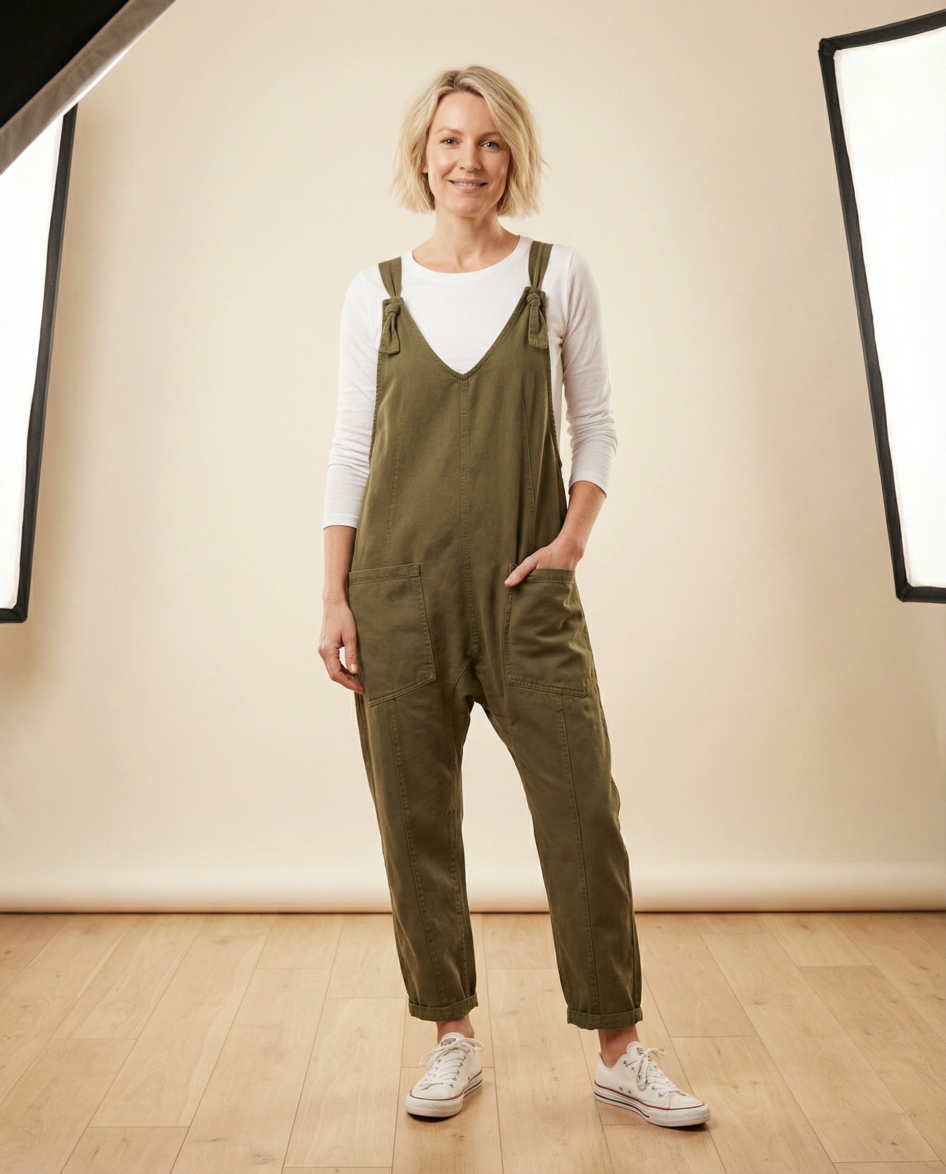 Olly Effortless Denim Jumpsuit