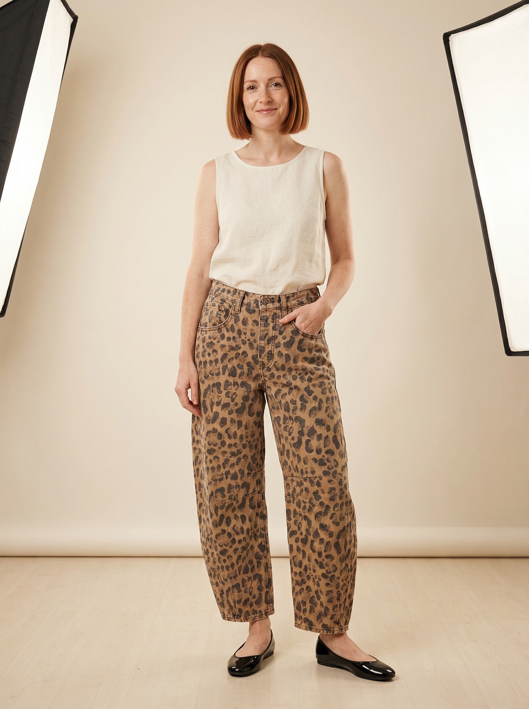 The High-Waist Barrel Jean