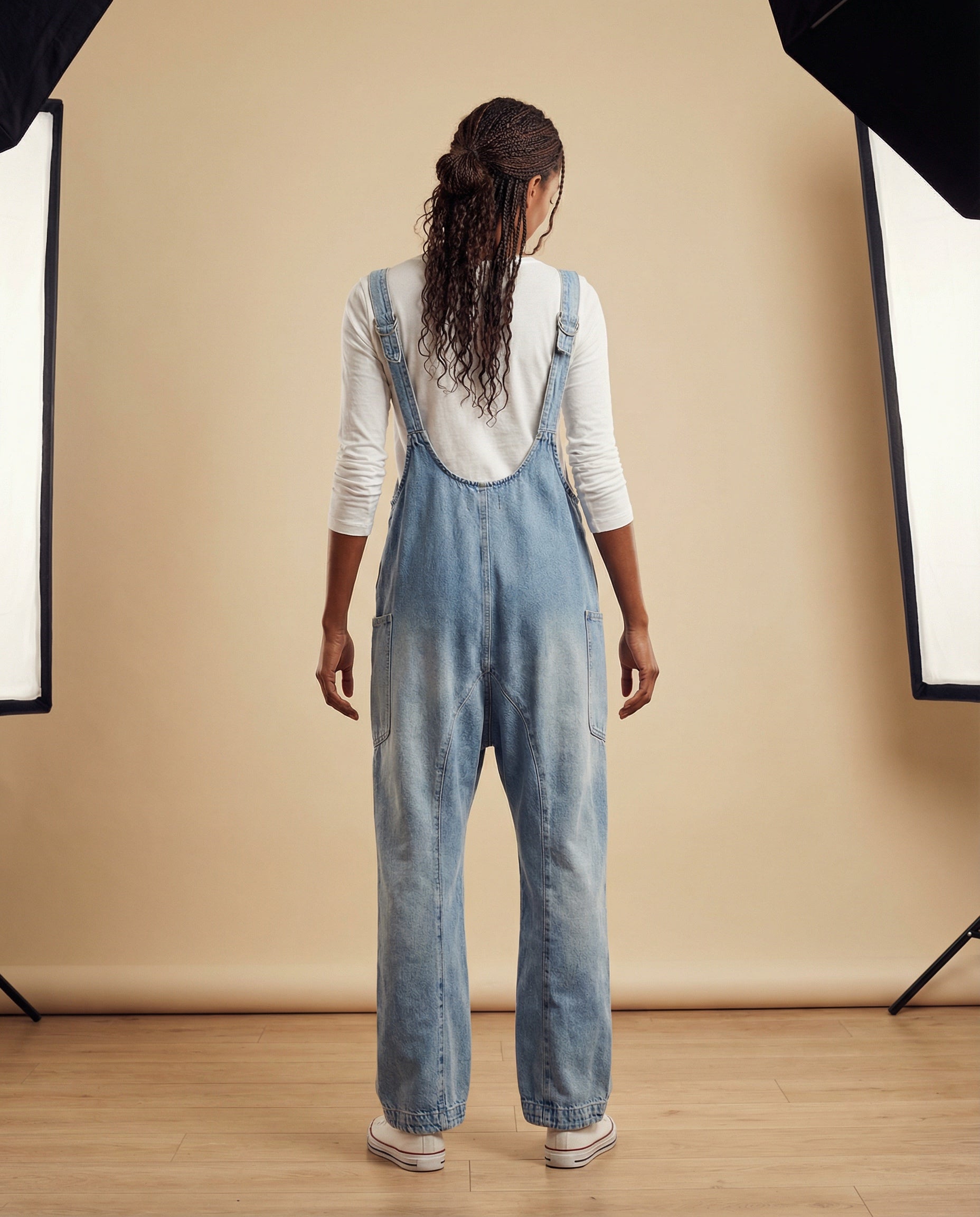 Olly Effortless Denim Jumpsuit