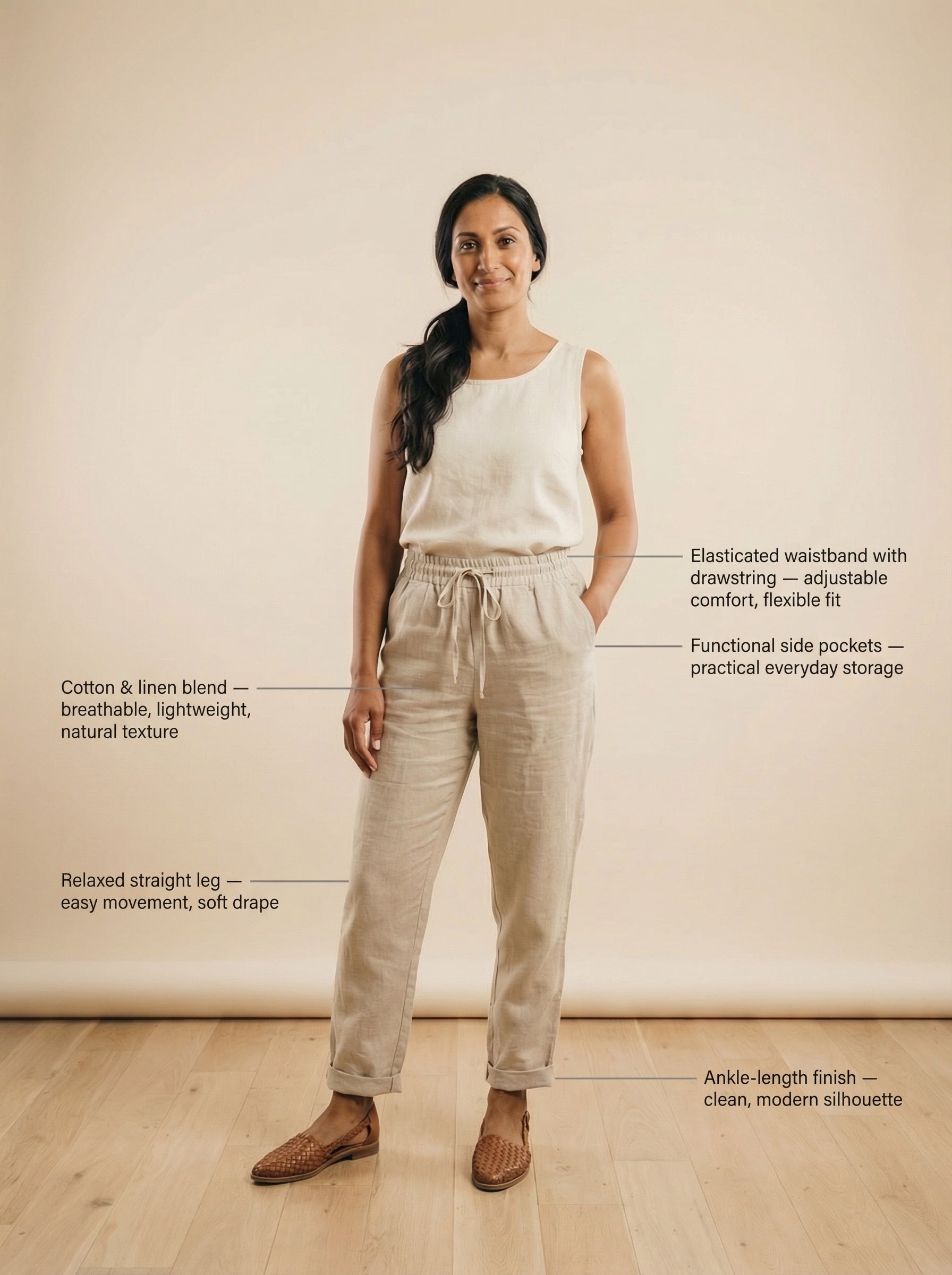 The Nomad Linen Trousers