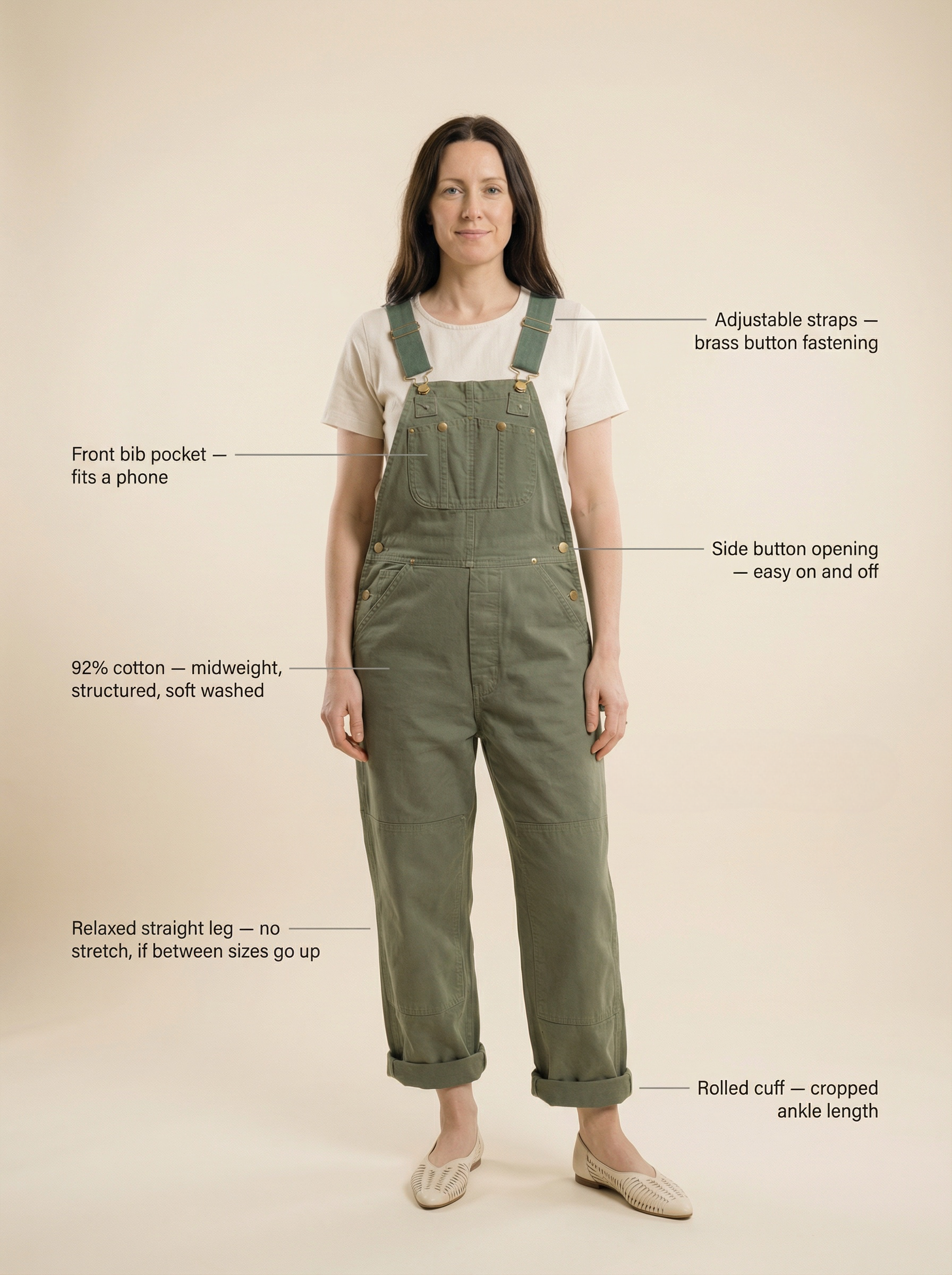 The Lightweight Cotton Overall