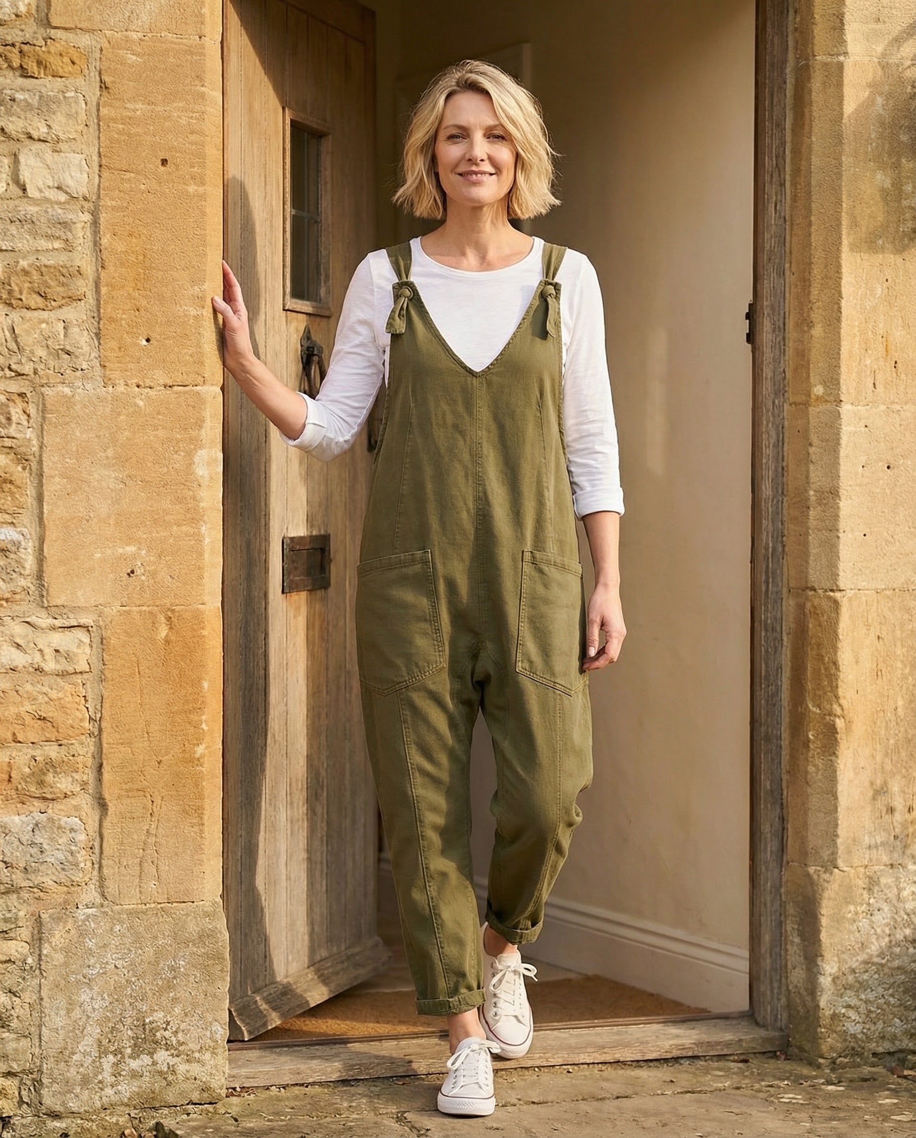 Olly Effortless Denim Jumpsuit