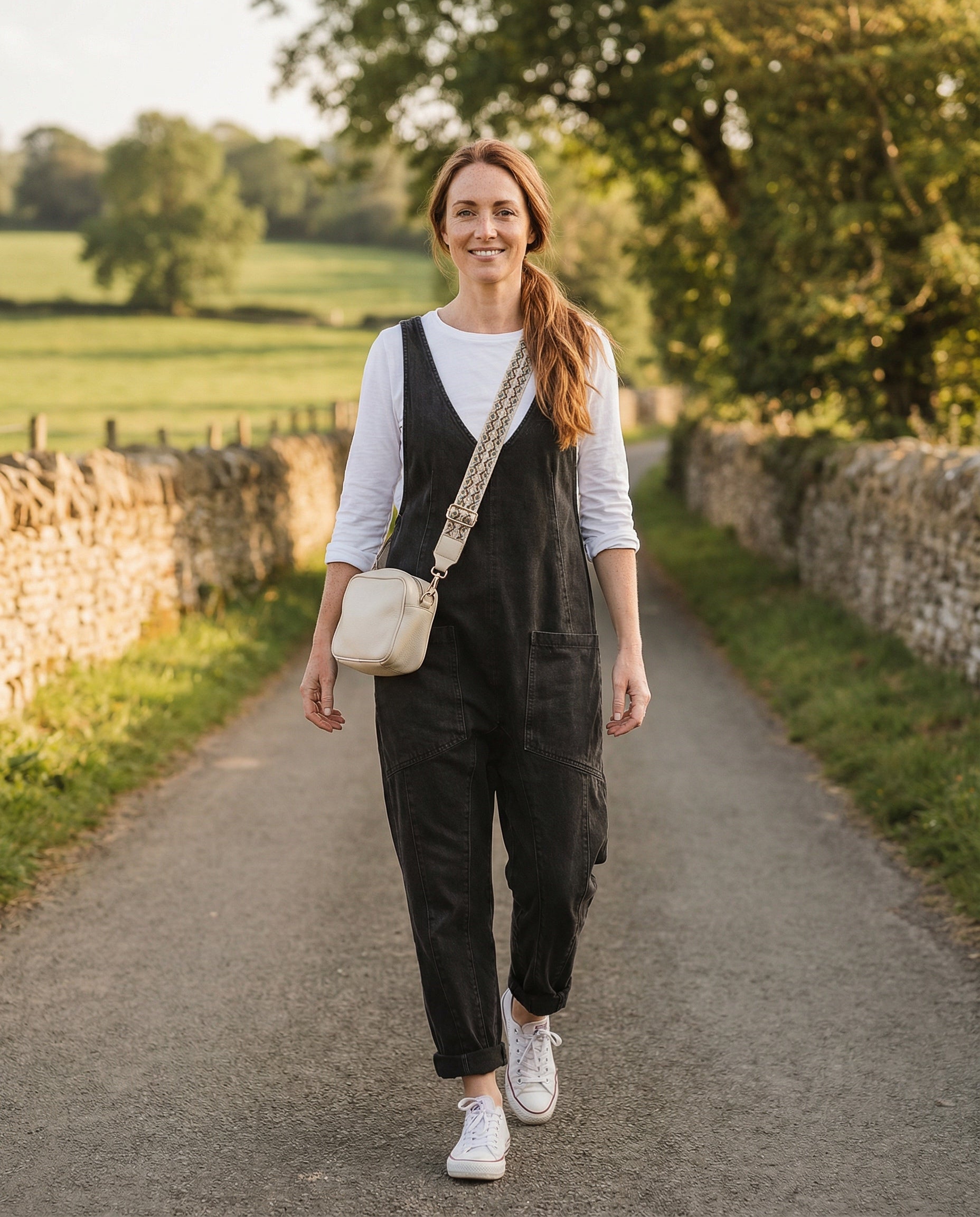 Olly Effortless Denim Jumpsuit